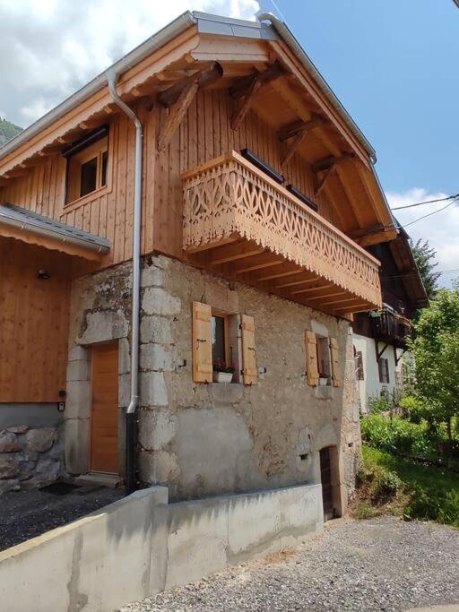 L'Echappee Belle En Montagne - Site Location-Chalet Mieussy Exterior photo