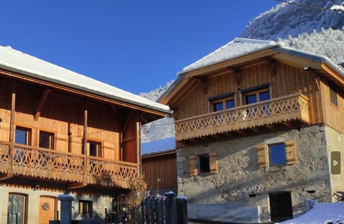 L'Echappee Belle En Montagne - Site Location-Chalet Mieussy Exterior photo